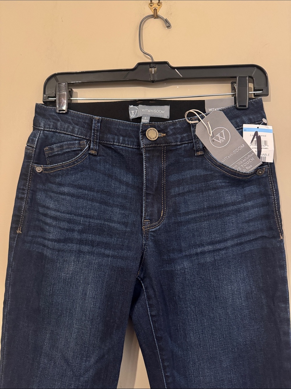 NWT- Wit & Wisdom Sophie 'Ab'Solution Modern Ankle Skinny Jeans, size 4 - Picture 7 of 12